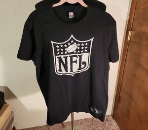 NFL Black Tee with Logo